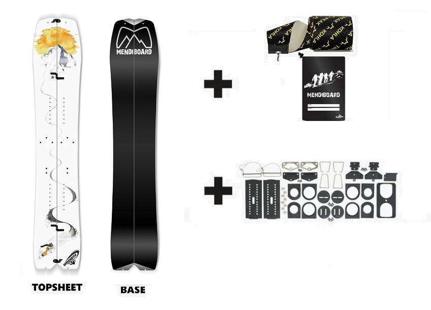 Pack Sakon  Splitboard + Kohla Skins + kit Voile
